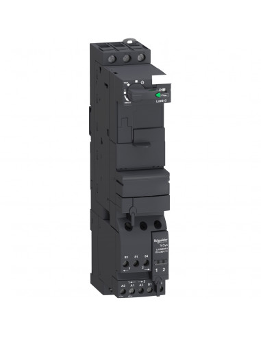 TeSys U base puissance 12A circ. de cont. bornes à vis-étriers 110..220Vcc SCHNEIDER LU2B12FU