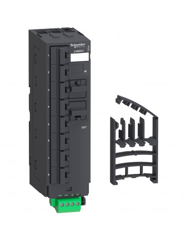 TeSys U répartiteur Modbus 10 connecteurs RJ45 et 1 bornier à vis SCHNEIDER LU9GC3