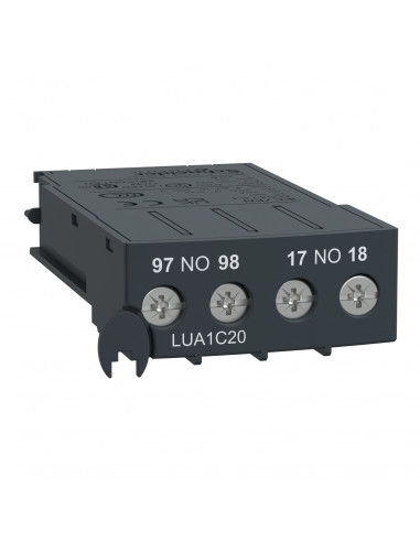 TeSys U bloc de contacts additionnels 1F+1F SCHNEIDER LUA1C20