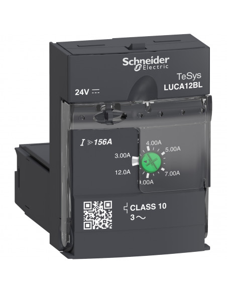 TeSys LUCA unité de contrôle standard classe 10 3..12A 24Vcc SCHNEIDER LUCA12BL