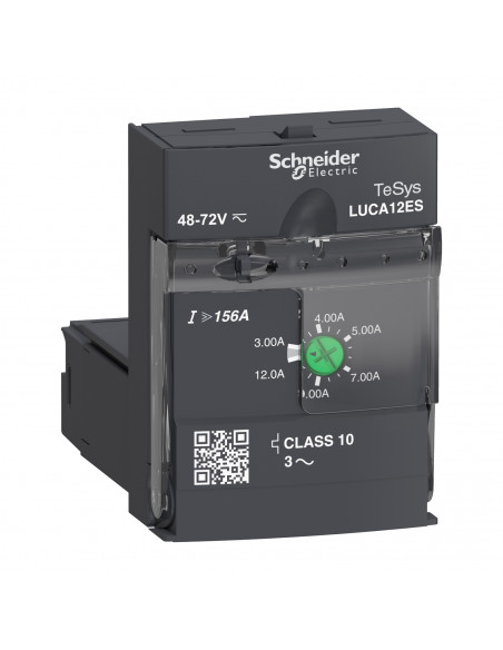 TeSys LUCA unité de contrôle standard classe 10 3..12A 48..72Vcc/ca SCHNEIDER LUCA12ES