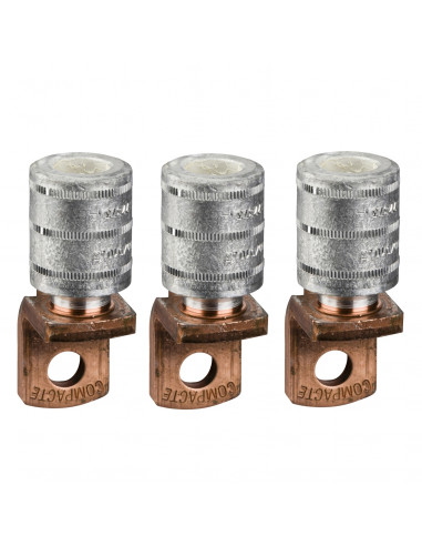 ComPacT NSX630 3 cosses à sertir câble aluminium 240mm² séparateur de phases SCHNEIDER LV432504