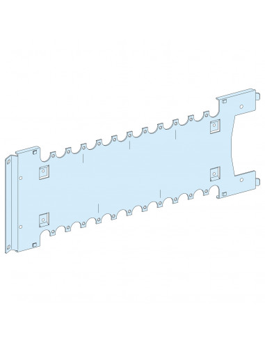 PrismaSeT P Active Platine NSX250-3P4P-socle-vertical-Cde rot. & télec.-L650 SCHNEIDER LVS03421