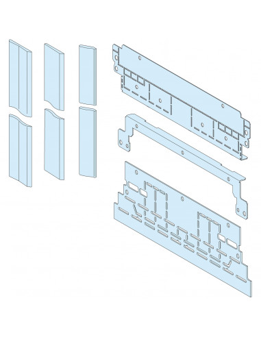 PrismaSeT P Active Ecran lamélaire JdB vertical UF appareillage Forme 2 SCHNEIDER LVS04922