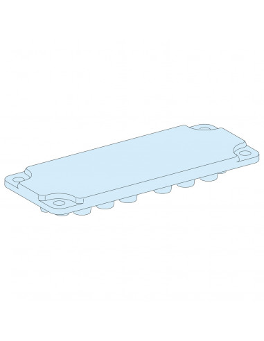 PrismaSeT G Active Plaque passe-câbles FL21 pleine SCHNEIDER LVS08881