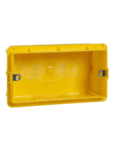 Unica boîte d'encastrement pour maçonnerie profondeur 48mm 4 modules SCHNEIDER MGU8.604