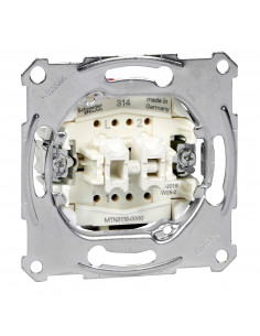 D-Life interrupteur double allumage 10A méca seul SCHNEIDER MTN3115-0000