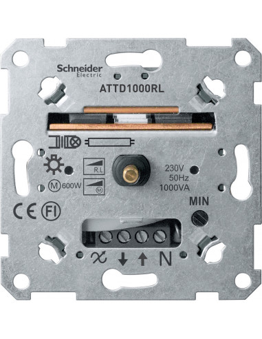 Systeme M variateur rotatif pour charges L 60-1000W/VA SCHNEIDER MTN5135-0000