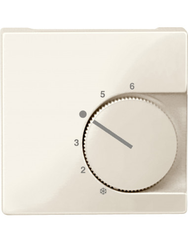 Merten M-Plan enjoliveur pour thermostat d'ambiance blanc brillant SCHNEIDER MTN534744