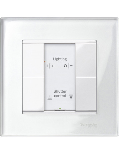 KNX M-Plan commande multifonction 4 BP blanc polaire brillant SCHNEIDER MTN617219