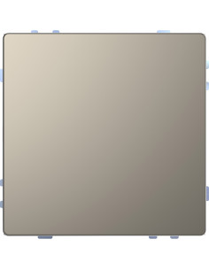 SpaceLogic KNX D-Life Bouton poussoir Pro T Nickel Métal SCHNEIDER MTN6185-6050