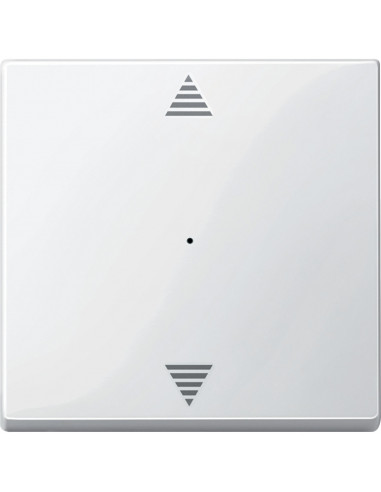 KNX M-Plan commande simple marquage double flèche blanc polaire brillant SCHNEIDER MTN619419