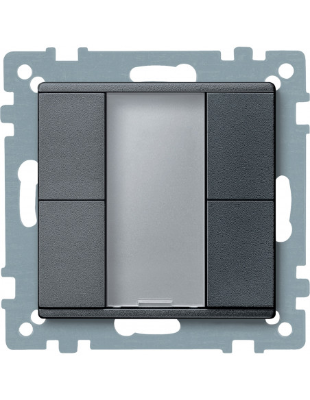 KNX M-Plan commande multifonction 4 BP anthracite SCHNEIDER MTN627614