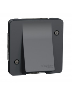 Mureva Styl Sortie de câble composable IP55 IK08 connexion auto gris SCHNEIDER MUR37931