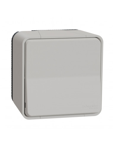 Mureva Styl Va et vient complet saillie IP55 IK08 connexion auto blanc SCHNEIDER MUR39021