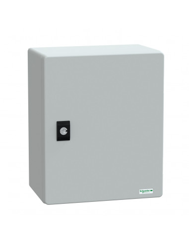 Thalassa PLM Coffret polyester 308x250x160 IP66 Ral 7035 SCHNEIDER NSYPLM3025G