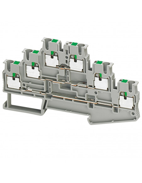 Linergy TR Borne push-in 3 niveaux pasant 6 poin SCHNEIDER NSYTRP26T