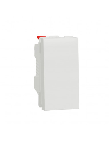 Unica bouton-poussoir NO 10A connex rapide 1 mod Blanc méca seul SCHNEIDER NU310618F