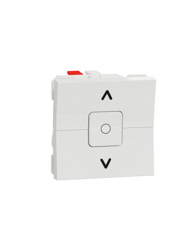 Unica interrupteur volet-roulant 3 touches 6A 2 mod Blanc méca seul SCHNEIDER NU320818