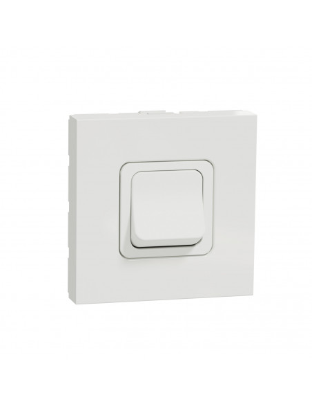 Unica interrupteur bipolaire 20A 2 mod Blanc méca seul SCHNEIDER NU322518