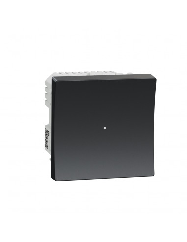 Wiser Unica variateur poussoir 2 fils zigbee anthracite méca seul SCHNEIDER NU351554W