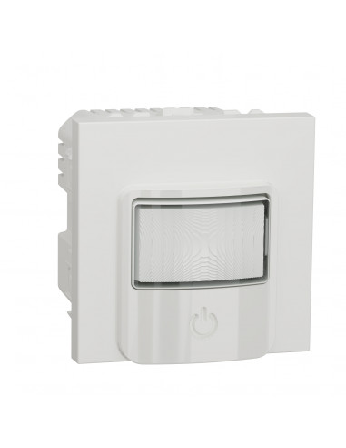 Unica détecteur de mouvements + poussoir 230V 10A Blanc méca seul SCHNEIDER NU352518