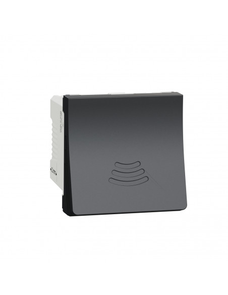Unica buzzer 76-80dB/1m 230vca 2 modules Anthracite mécanisme seul SCHNEIDER NU378554