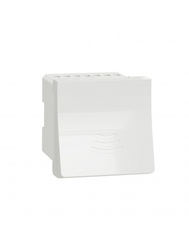 Unica sonnette électronique 70dB/1m 5 mélodies 2 mod Blanc méca seul SCHNEIDER NU378618
