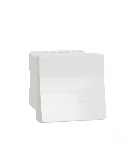 Unica sonnette électronique 70dB/1m 5 mélodies 2 mod Blanc méca seul SCHNEIDER NU378618