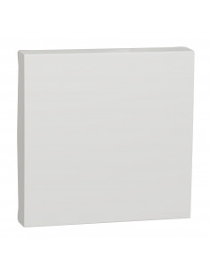 Unica enjoliveur interrupteur ou bouton-poussoir 2 mod Blanc SCHNEIDER NU920018
