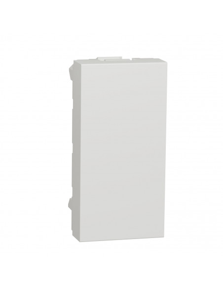 Unica obturateur 1 module Blanc antimicrobien mécanisme seul SCHNEIDER NU986520