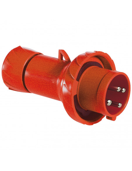 PratiKa fiche mobile industrielle droite 16 A 3P+T 380-415 V CA IP67 SCHNEIDER PKX16M734