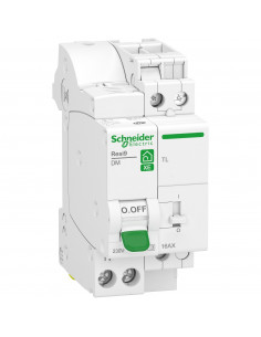 Resi9 XE combiné disj+télérupteur 1P+N 16A courbe C embrochable SCHNEIDER R9ECL616 2