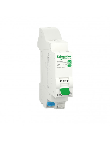 Resi9 XE disjoncteur modulaire 1P+N 20A courbe C embrochable SCHNEIDER R9EFC620
