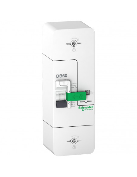 Resi9 DB60 Disjoncteur Branchement 1P+N 15/45A 500mA SCHNEIDER R9FT645
