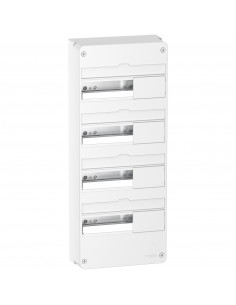 Coffret Resi9 en saillie Blanc (RAL 9003) 4 rangées de 13 modules SCHNEIDER R9H13404