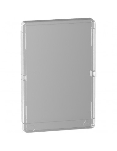 Resi9 porte styl transparente pour coffret 18 Modules 2 Rangées SCHNEIDER R9H18426