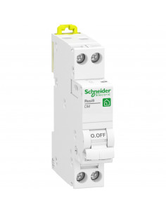 Resi9 XP disjoncteur modulaire 1P+N 10A courbe D peignable SCHNEIDER R9PFD610
