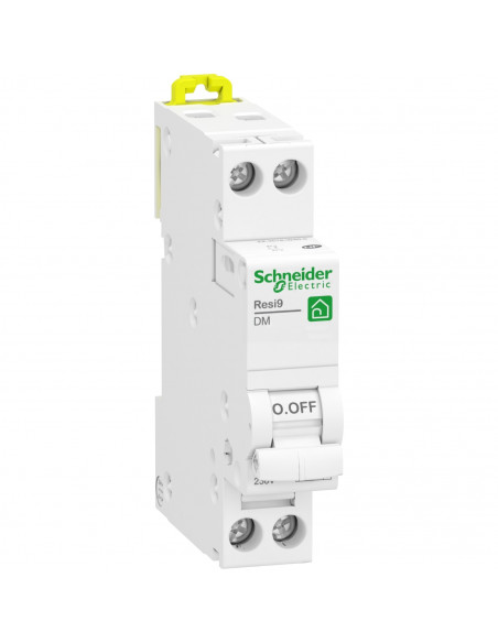 Resi9 XP disjoncteur modulaire 1P+N 16A courbe D peignable SCHNEIDER R9PFD616