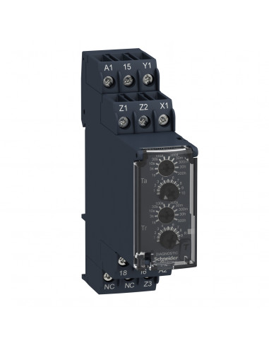 Zelio Time RE22 relais tempo asym travail/repos cde ext 1OF 24-240Vca/cc SCHNEIDER RE22R1AKMR