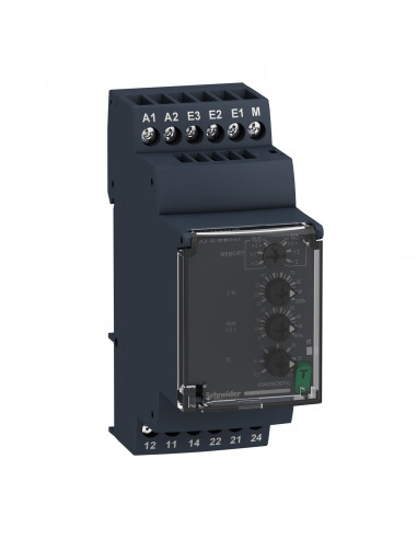 Harmony RM35 relais sur/sous-intensité 1,5 à 15A 2OF 24V-240Vca/cc SCHNEIDER RM35JA32MR