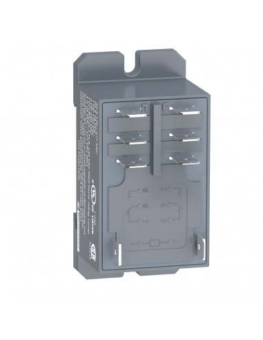Harmony Relay RP relais puissance fixe 2OF 25A 24VDC racc par cosses SCHNEIDER RPF2BBD