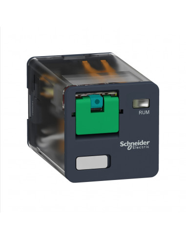 Zelio Relay RUM relais universel embrochable test 2OF 10A 110VDC SCHNEIDER RUMF21FD