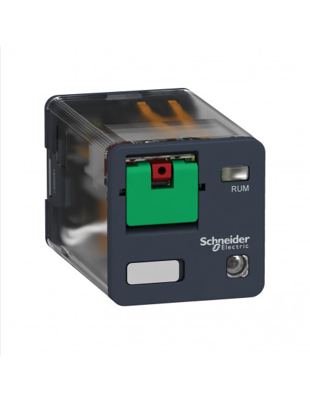 Zelio Relay RUM relais universel embrochab test DEL 3OF 10A 120VAC SCHNEIDER RUMF32F7