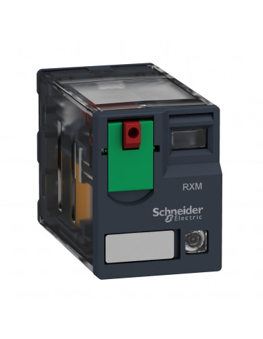 Zelio Relay RXM relais miniature embrochable test+DEL 2OF 12A 24VAC SCHNEIDER RXM2AB2B7