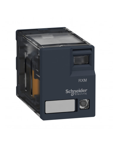 Zelio Relay RXM relais miniature embrochable 2OF 12A 24VDC SCHNEIDER RXM2AB3BD