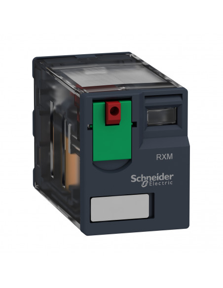 Zelio Relay RXM relais miniature embrochable test 4OF 12A 24VAC SCHNEIDER RXM4AB1B7