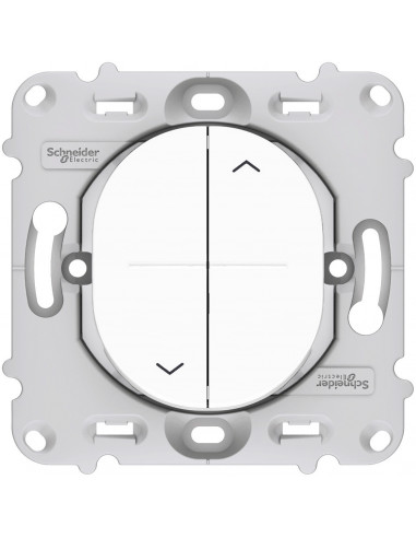 OVALIS INTER VOLETS ROULANTS MONTÉE-DESCENTE-STOP SANS PLAQUE SCHNEIDER S261208