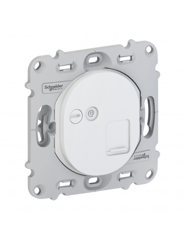 OVALIS RJ45 CAT 5 UTP POUR TÉLÉPHONE SANS PLAQUE SCHNEIDER S261471