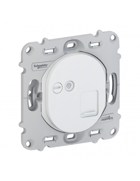 OVALIS RJ45 CAT 5 UTP POUR TÉLÉPHONE SANS PLAQUE SCHNEIDER S261471